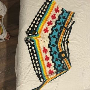 Colorful Crochet Women Shorts